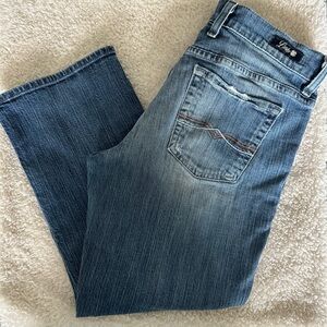 Lucky Brand Women's Blue Cropped Jeans size 28